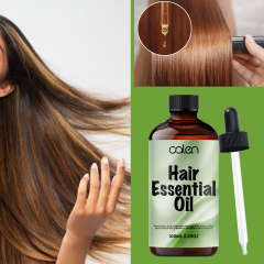 Deeply hydrating hair, anti-frizz hair serum,oalen cosmetics