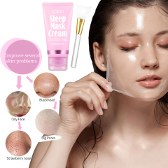 Luxfume Smooth Brightening Improved Texture Hydrating Gentle Exfoliating Sleeping Mask,oalen cosmetics