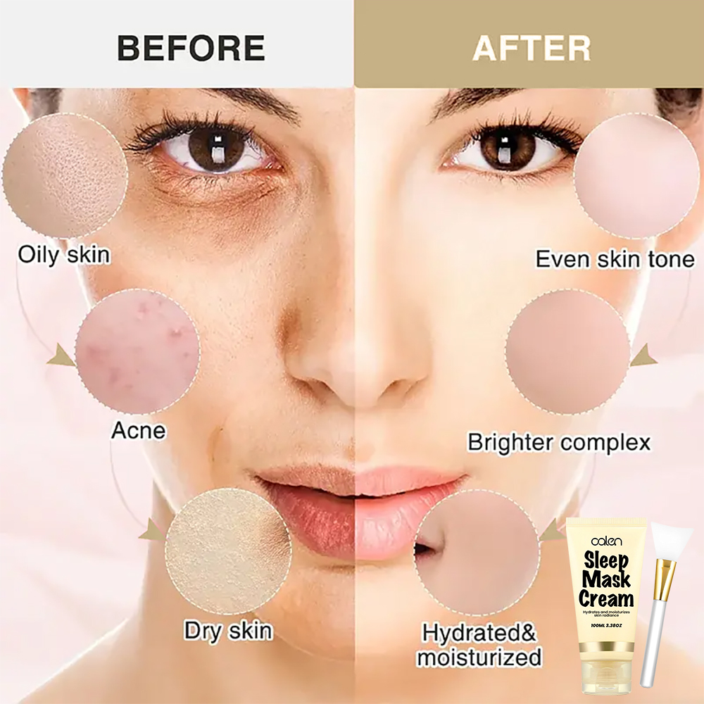 Luxfume Facial Moisturizer Brightening Sleeping Mask,MY SHOP