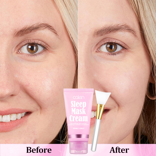 Luxfume Smooth Brightening Improved Texture Hydrating Gentle Exfoliating Sleeping Mask,oalen cosmetics