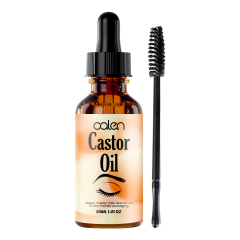 Luxfume 30ML Natural thick and long eyelashes castor oil mascara,oalen cosmetics