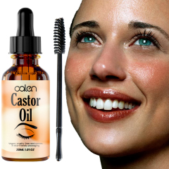 Luxfume 30ML Natural thick and long eyelashes castor oil mascara,oalen cosmetics