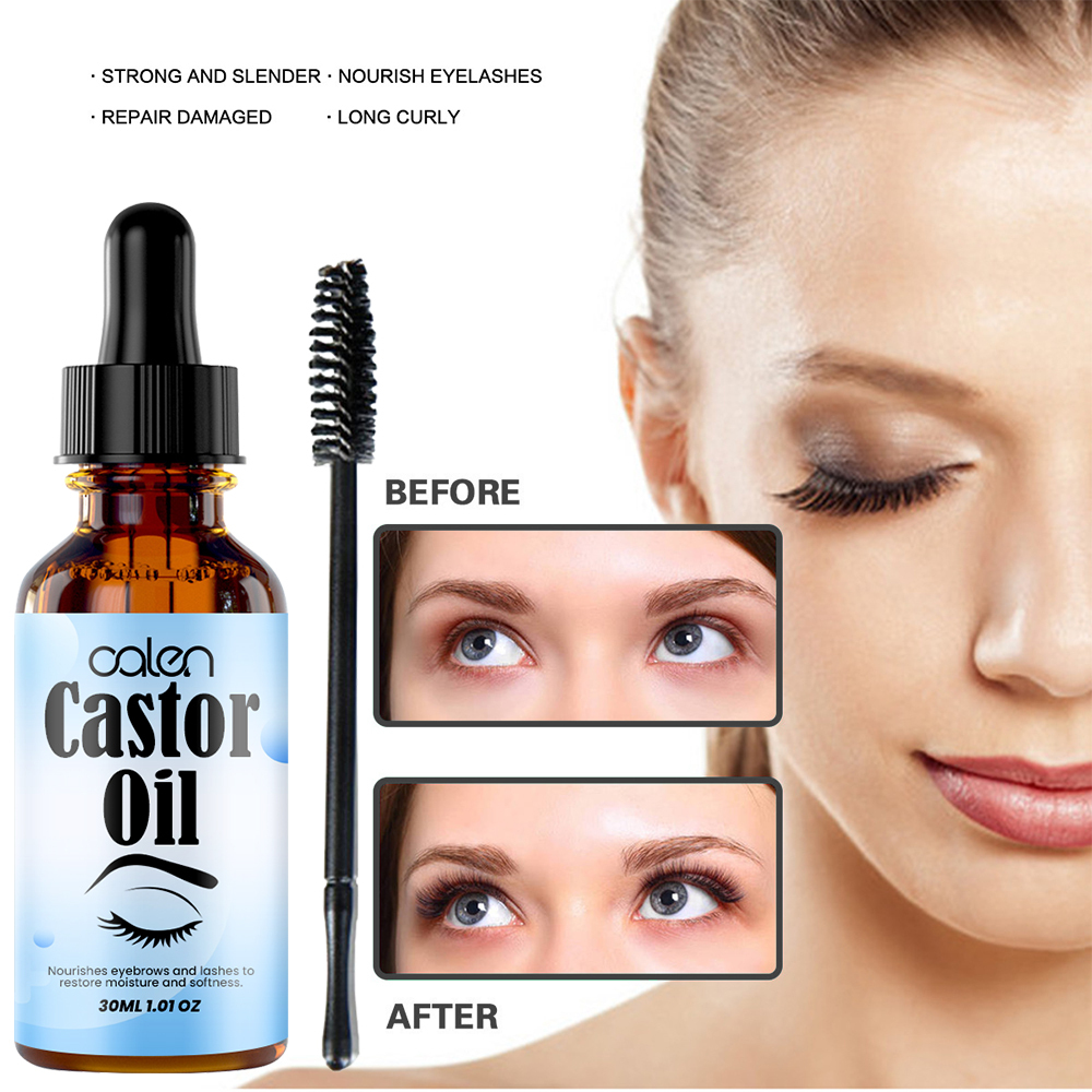Luxfume 30ML Nourishing eyelashes and eyebrows castor oil Makes them softer and healthier,MY SHOP