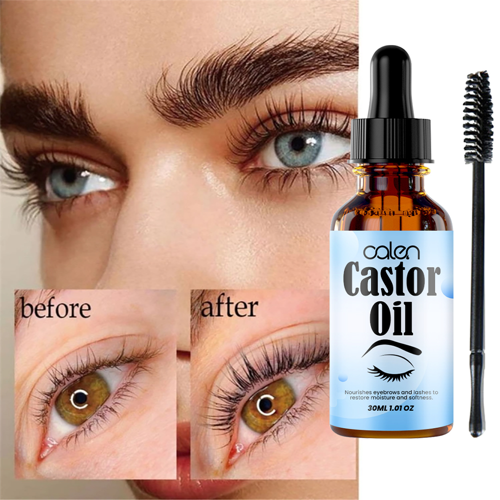 Luxfume 30ML Nourishing eyelashes and eyebrows castor oil Makes them softer and healthier,MY SHOP