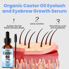Luxfume 30ML Nourishing eyelashes and eyebrows castor oil Makes them softer and healthier,MY SHOP