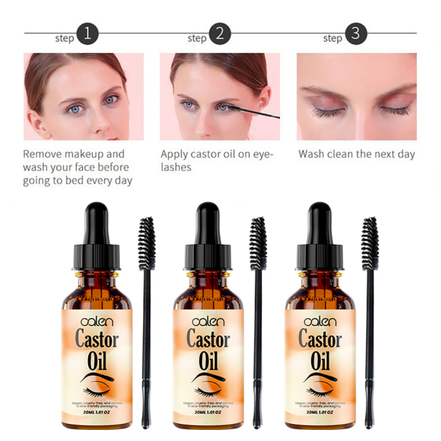 Luxfume 30ML Natural thick and long eyelashes castor oil mascara,oalen cosmetics