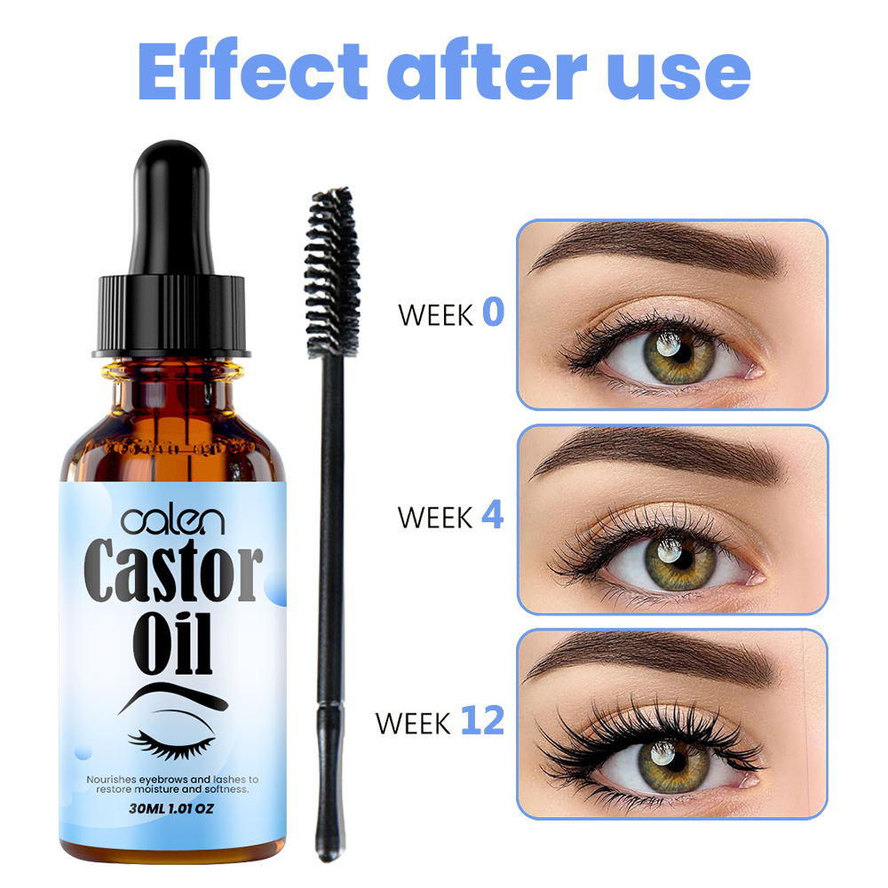 Luxfume 30ML Nourishing eyelashes and eyebrows castor oil Makes them softer and healthier,MY SHOP