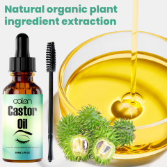 Luxfume 30ML Natural organic castor oil Eyelash and eyebrow growth serum,oalen cosmetics
