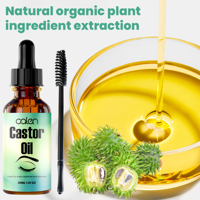 Luxfume 30ML Natural organic castor oil Eyelash and eyebrow growth serum,oalen cosmetics