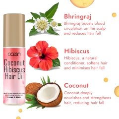 Luxfume 100ML reduces hair loss, stimulates new follicles for hair growth Hibiscus hair oil,MY SHOP
