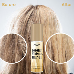 Luxfume 100ML gently nourishes hair and improves the overall health of hair Hibiscus hair oil,oalen cosmetics