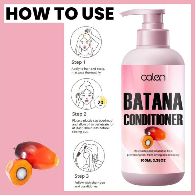 Smooth and shiny hair effect batana conditioner,MY SHOP