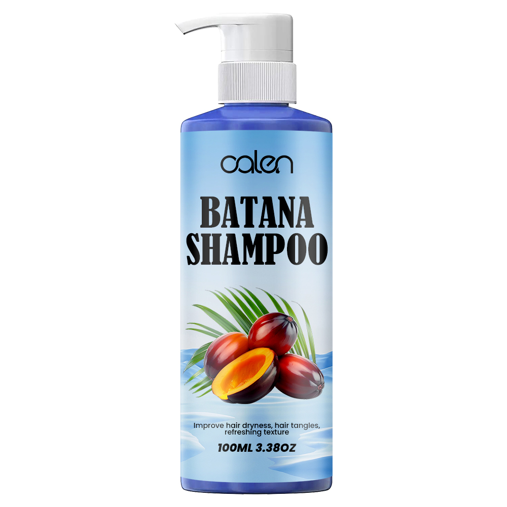 repairs damaged hair, promotes healthy hair growth, enhances natural luster, says goodbye to dry and dull hair batana shampoo,oalen cosmetics