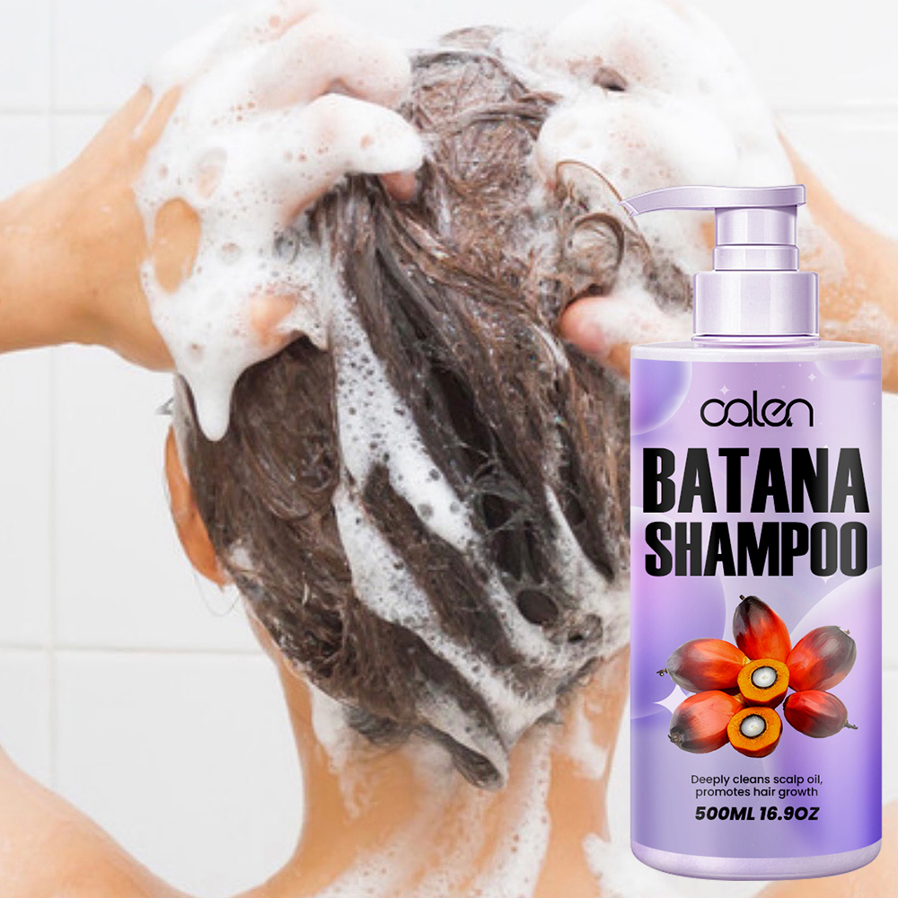 Relieves dry and itchy scalp, reduces hair breakage, promotes hair growth batana shampoo,oalen cosmetics