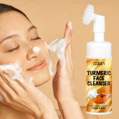 Clean Face Hydrate Dry Rough Skin Turmeric Cleanser,oalen cosmetics