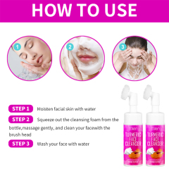 Moisturizing And Soften Skin Turmeric Cleanser Is Suitable For All Skin Type,oalen cosmetics