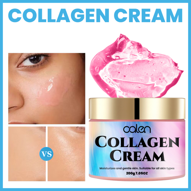 Luxfume 200g Gentle Formula Long Lasting Moisturizing Dry Skin Increase Face Shine Collagen Cream,oalen cosmetics