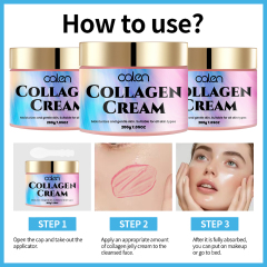 Luxfume 200g Gentle Formula Long Lasting Moisturizing Dry Skin Increase Face Shine Collagen Cream,oalen cosmetics