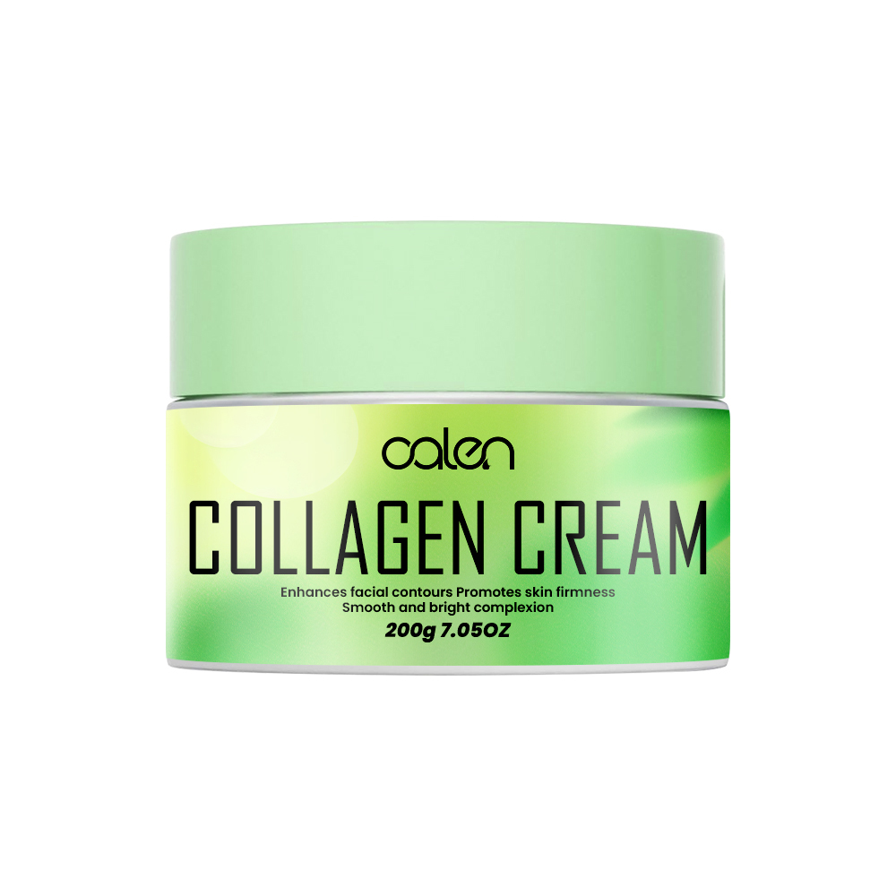 Luxfume 200g Private Label Soft Texture Reduce Fine Lines And Smooth Skin Collagen Egg Cream,oalen cosmetics