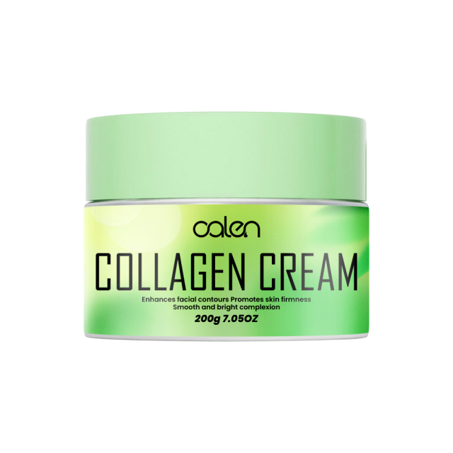 Luxfume 200g Private Label Soft Texture Reduce Fine Lines And Smooth Skin Collagen Egg Cream,oalen cosmetics