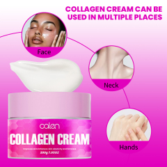 Luxfume 200g Private Label Restore Skin Moisture Barrier Prevent Water Loss Moisturizing And Protect Skin Collagen Egg Cream,oalen cosmetics