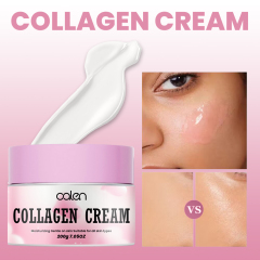 Luxfume 200g Private Label Improve Skin Tone And Texture Enhances Firm And Elasticity Smooth Skin Collagen Egg Cream,oalen cosmetics