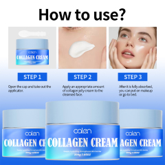 Luxfume 200g Private Label Soothe Irritated Skin Without Being Sticky Refreshing And Moisturizing Collagen Egg Cream,oalen cosmetics