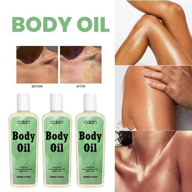 hydrating nourishing and firming skin body oil,oalen cosmetics