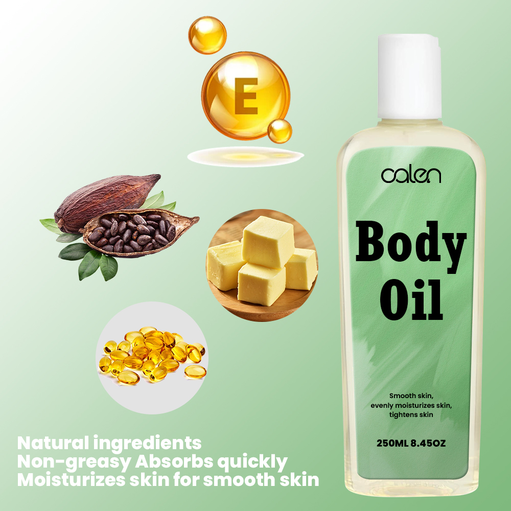 hydrating nourishing and firming skin body oil,oalen cosmetics