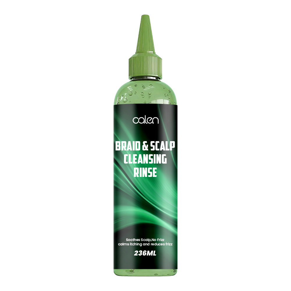 Luxfume 236ml Private Label Hair Growth Cleansing Conditioner Gentle Scalp Cleanser For Build Up Dandruff Hair Rinse,oalen cosmetics