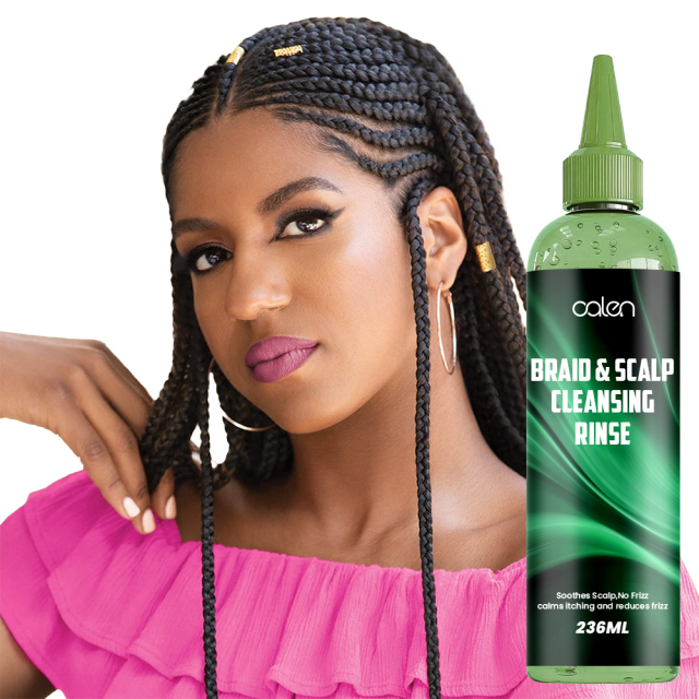 Luxfume 236ml Private Label Hair Growth Cleansing Conditioner Gentle Scalp Cleanser For Build Up Dandruff Hair Rinse,oalen cosmetics