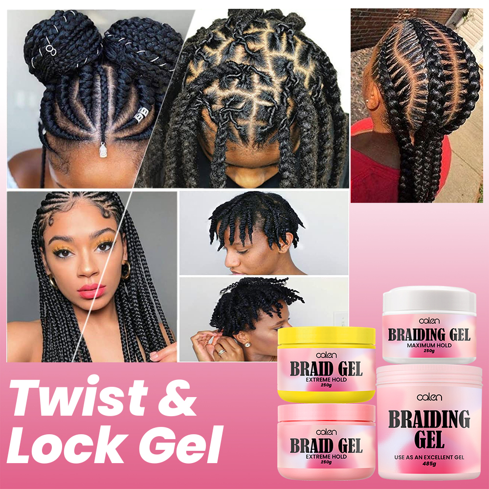 17oz Luxfume Private Label Extreme Hold Glitter Shine No Flaking Wax Wave Edge Control Hair Braid Gel Kit For Woman,MY SHOP