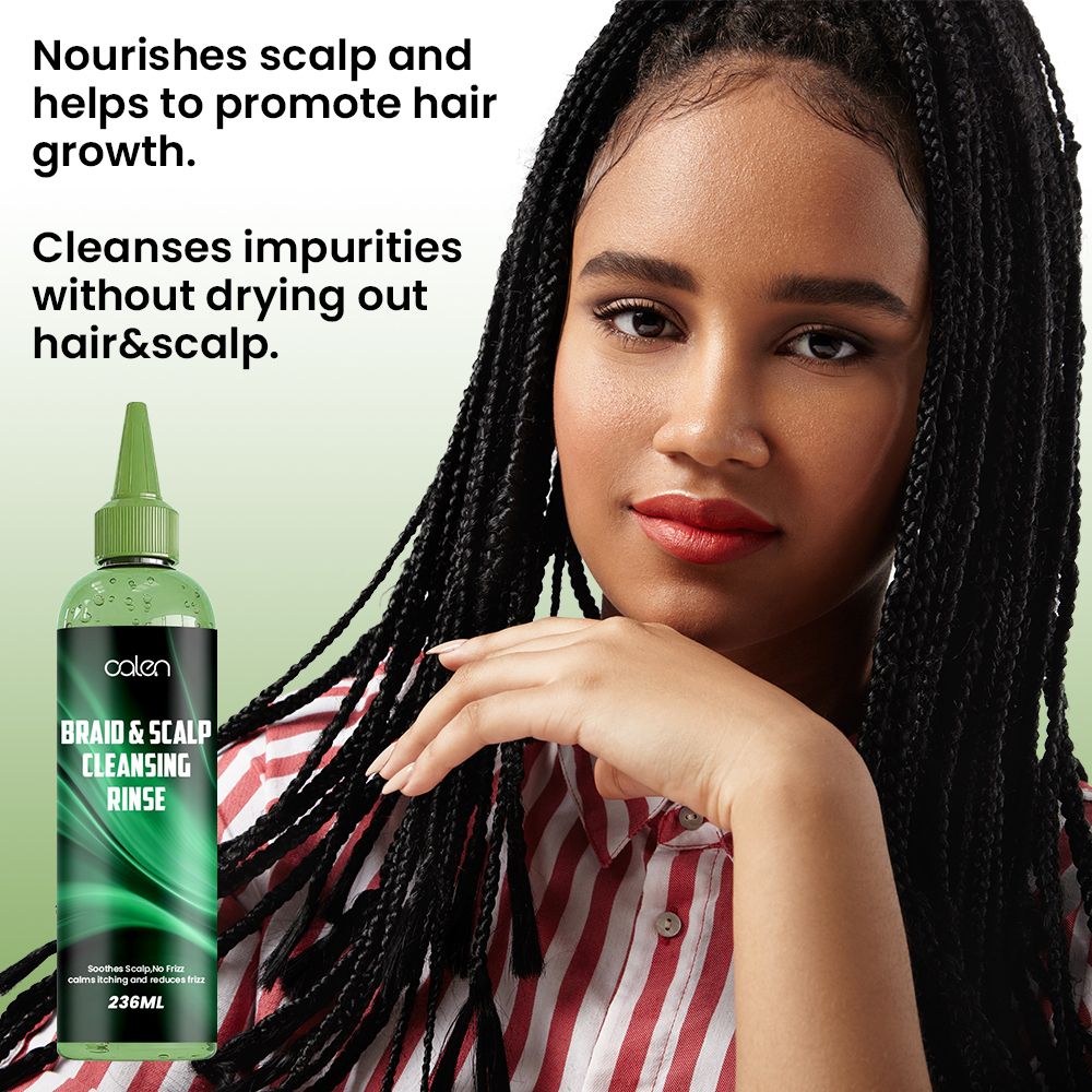 Luxfume 236ml Private Label Hair Growth Cleansing Conditioner Gentle Scalp Cleanser For Build Up Dandruff Hair Rinse,oalen cosmetics