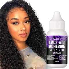 Luxfume Low MOQ Strong Hold Customize High Quality 38ml Custom Full Lace Hair Glue Adhesive For Wigs,oalen cosmetics