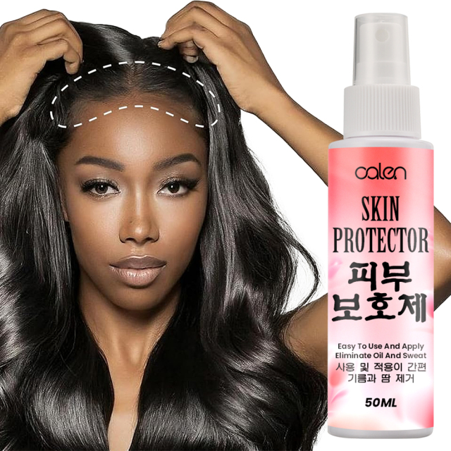 Luxfume 1.76oz Long-lasting Skin Protector Spray For Daily Use Irritation Protection From Lace Wig Glues Tapes Hair Adhesives,oalen cosmetics