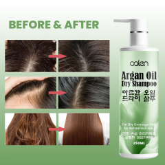 Luxfume 250ML Customizable Hair Shampoo Natural Herbal Growth Oil Control Anti-Dandruff Relief Adults Nourishing Fluffy Effect,oalen cosmetics
