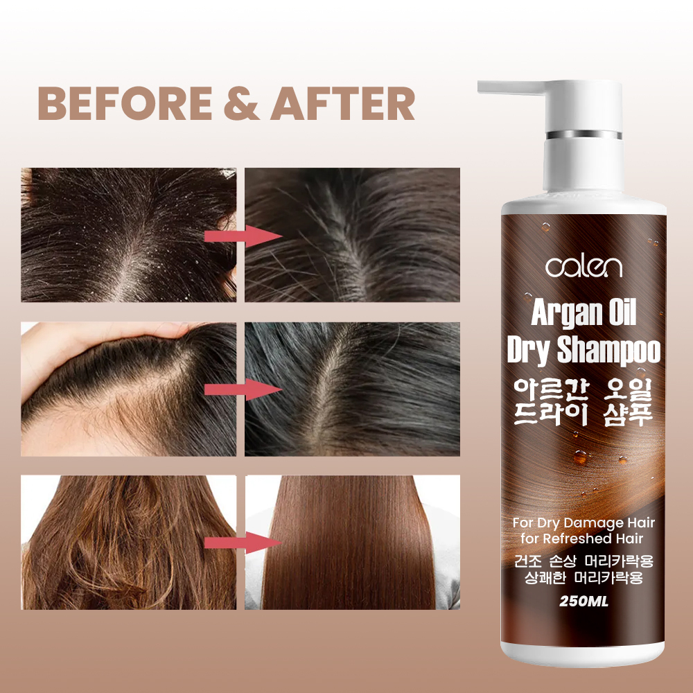 Luxfume 250ML Organic Normal Anti-dandruff And Moisturizing Oily Improve Dry And Irritable Quality Hair Dry Shampoo,MY SHOP