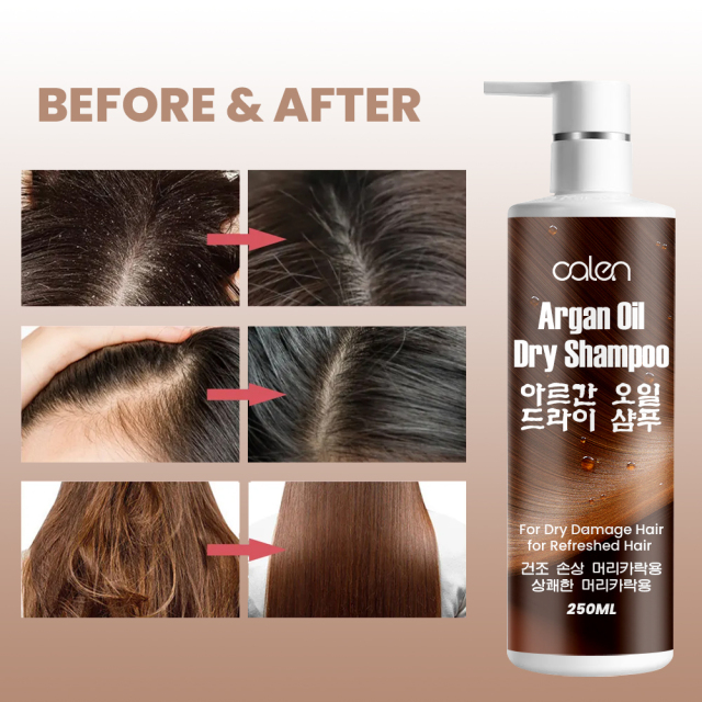 Luxfume 250ML Organic Normal Anti-dandruff And Moisturizing Oily Improve Dry And Irritable Quality Hair Dry Shampoo,MY SHOP