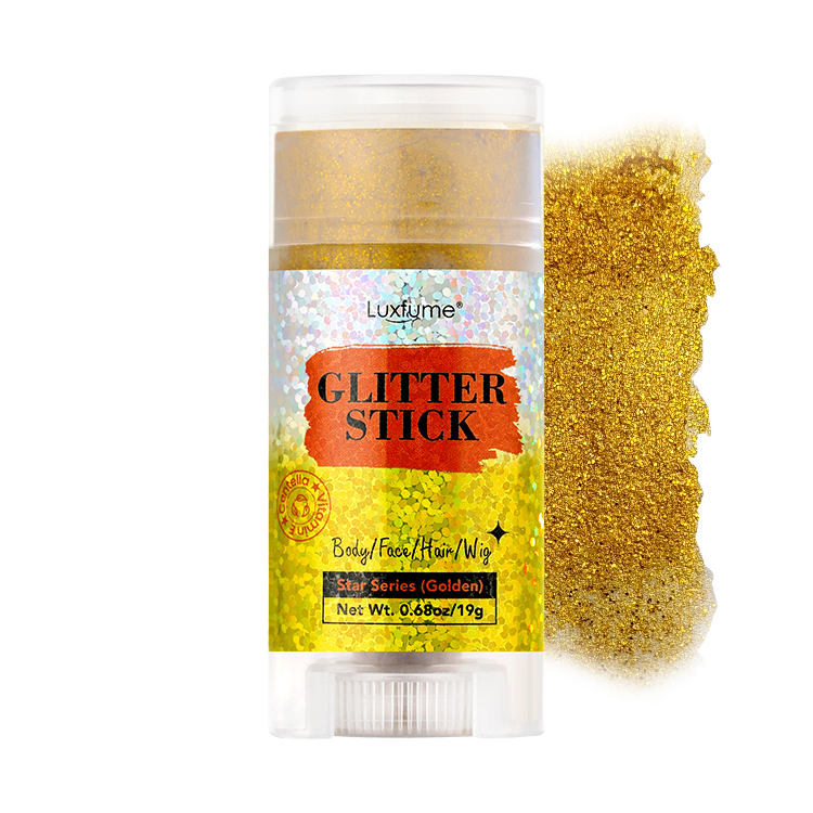 Luxfume 0.68oz Chunky Glitter Face Paint Hair Glitter Eye Makeup DIY Festival Accessories Glitter,oalen cosmetics