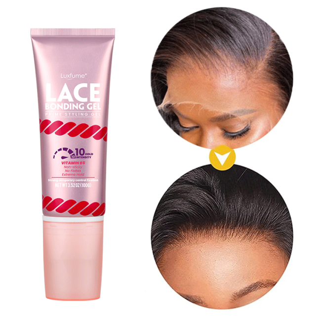 Luxfume 3.52oz Water-Based Formula Lace Bonding Gel Wig Glue Style Hair Adhesive Hair Extension Tools,oalen cosmetics