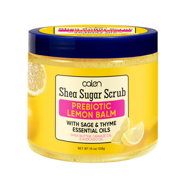 Shea Butter Orange Oil Body Scrub Gentle Exfoliating Face and Body Hand & Foot Care OEM Supply,oalen cosmetics
