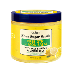 Shea Sugar Body Scrub Gentle Exfoliating Face Body Scrub with Shea Butter Orange Oil Vegan Ingredients for Hands and Feet,oalen cosmetics