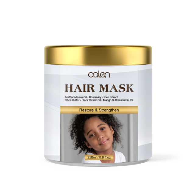 Gentle Natural Safe Formula Kids Hair Mask Multi-Purpose Silicone Hair Care & Styling for Dry Curly Hair,oalen cosmetics