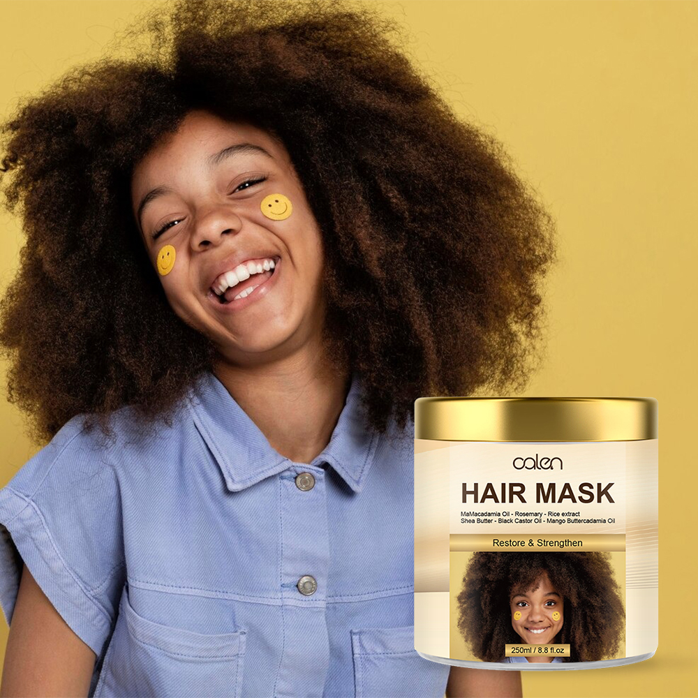 Custom Brand Gentle Repair Hair Mask for Kids Anti-Frizz Hydrating Collagen Infused Moisturizing Baby Haircare Products,MY SHOP