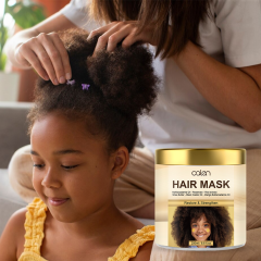 Custom Brand Gentle Repair Hair Mask for Kids Anti-Frizz Hydrating Collagen Infused Moisturizing Baby Haircare Products,MY SHOP