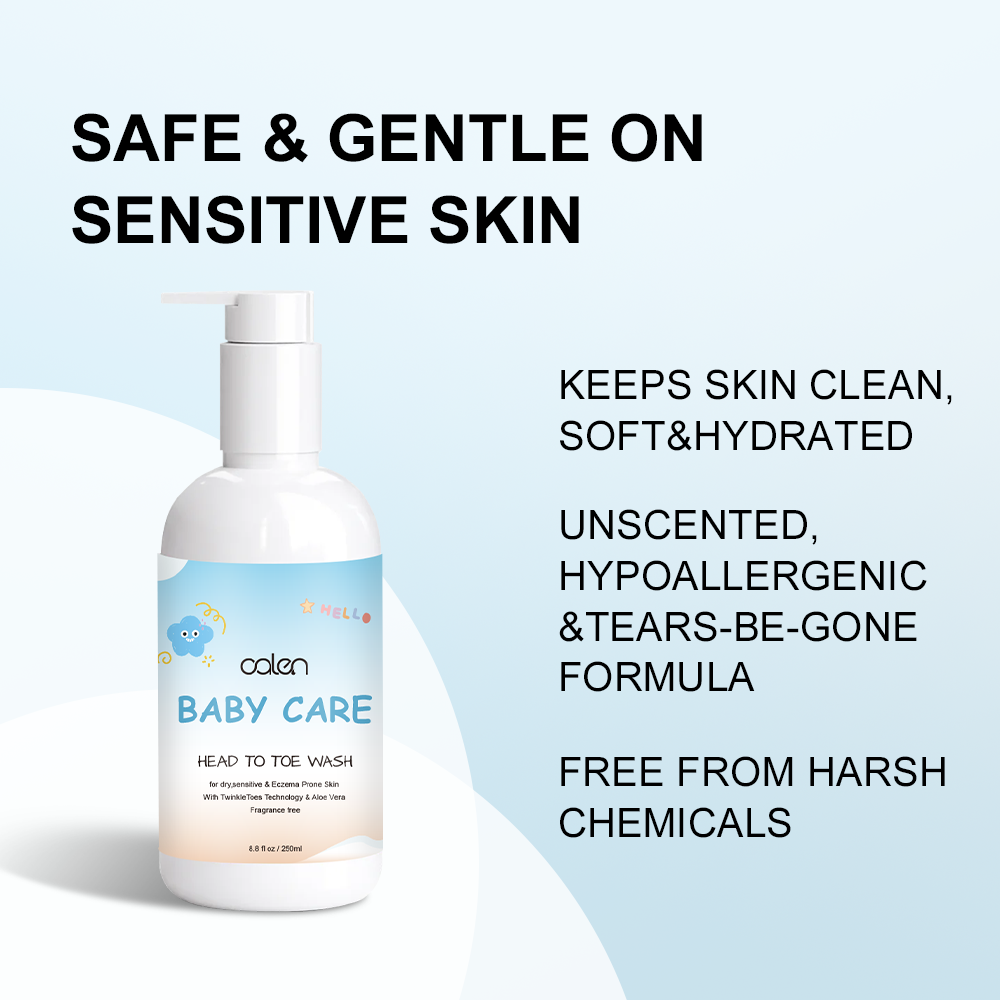 Gentle Tear-Free Kids Hair Care Set Shampoo and Conditioner Natural Hair Treatment for Children,MY SHOP