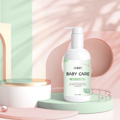 Wholesale 250ml Herbal Nourishing Moisturizer for Kids Anti-Frizz Shining Baby Curly Hair Conditioner and Shampoo,oalen cosmetics