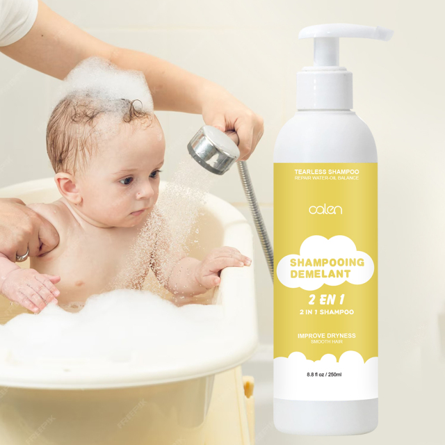 OEM Natural Gentle Kids Shampoo Tear-Free Formula for Sensitive Scalp and Daily Hair Care,MY SHOP