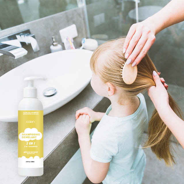 OEM Natural Gentle Kids Shampoo Tear-Free Formula for Sensitive Scalp and Daily Hair Care,MY SHOP