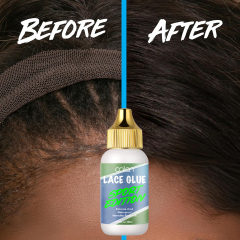 Strong Hold Lace Glue Sport Edition Non Toxic Humidity Resistant Water for Wigs Invisible Bonding Formulated for Oily Skin,oalen cosmetics